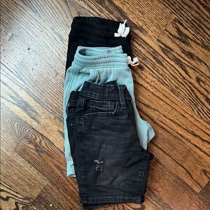 Old Navy Black and Blue Jeans Casual Wear